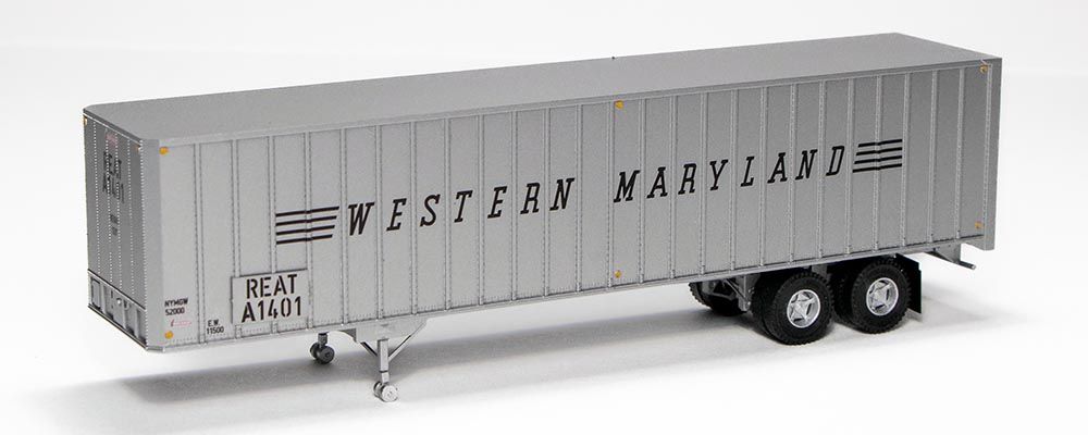 Rapido Trains 403034 HO WM 40' Fruehauf Exterior-Post Volume Van #A1400