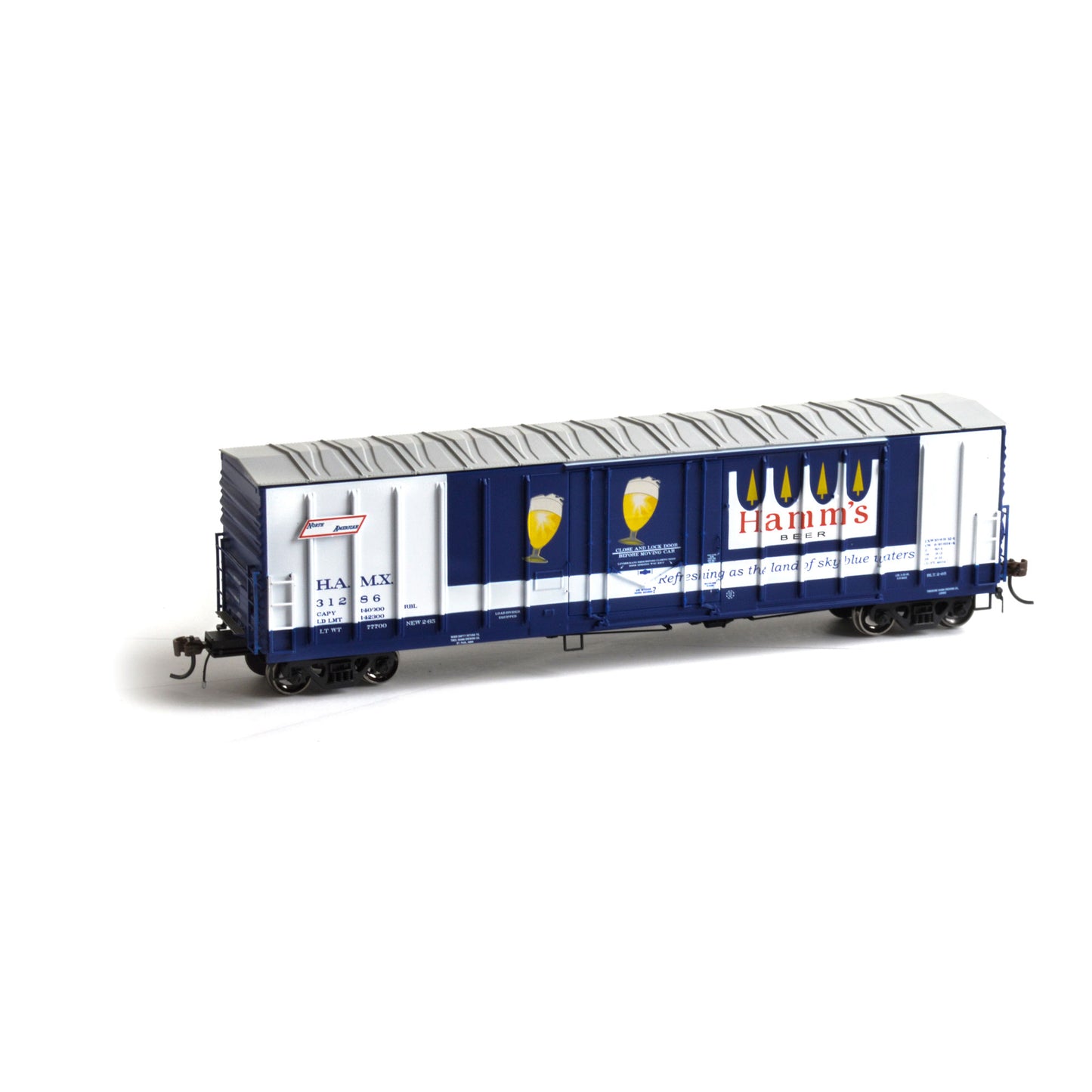 Athearn 14771 HO Hamm's 50' NACC Box Car #31286