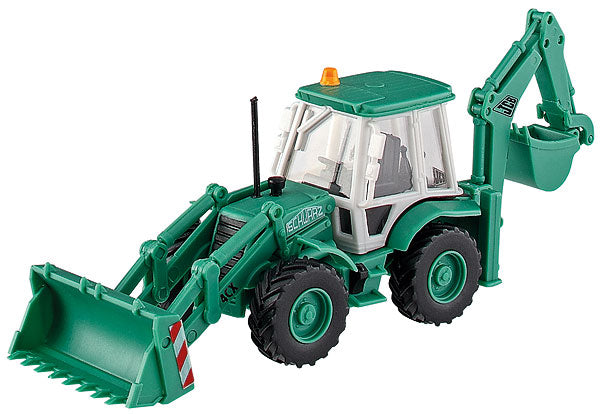 Kibri 15217 HO JCB 4Cx Backhoe Loader Plastic Model Kit