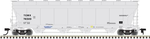 Atlas 20003783 HO CIT Group Pressureaide Centerflow Hopper Car #76020