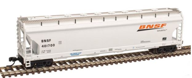Atlas 50002695 N BNSF Railway Pressureaide Centerflow Hopper Car #401700