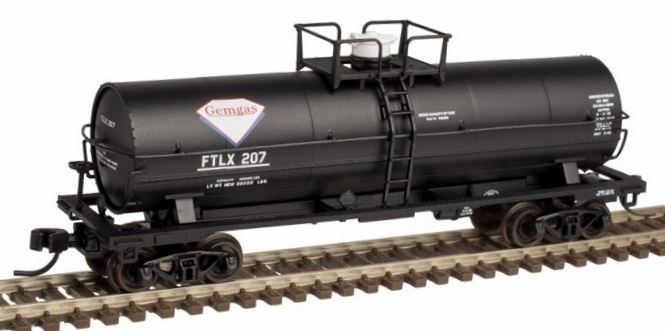 Atlas 20003741 HO Scale Gem Automatic Gas Co. 11k Gallon Tank Car #207