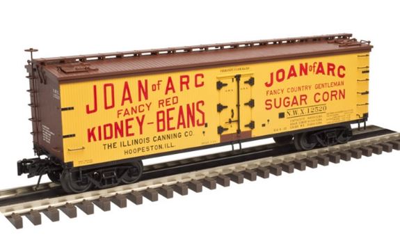 Atlas 3001550-2 O Puget Sound Butter & Egg 40' Wood Reefer Car - 3-Rail #1009