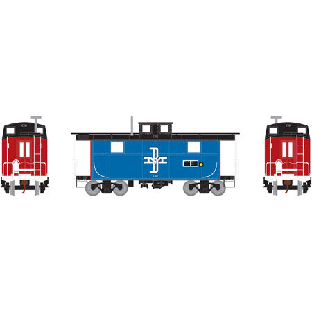Roundhouse 76820 HO Boston and Maine Eastern Caboose #C33