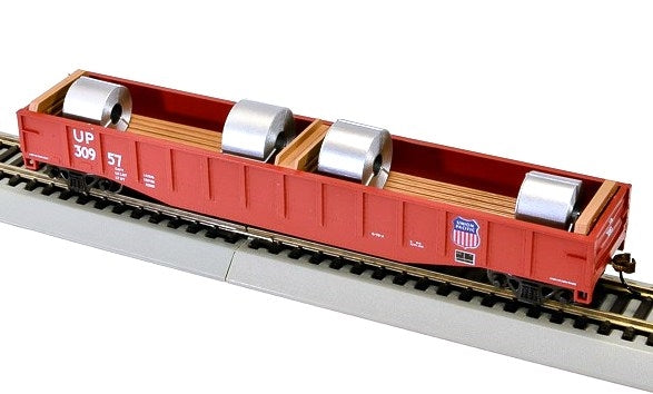Con-Cor 92102 HO Union Pacific 54ft Gondola with Stainless Steel Coils Loads #2