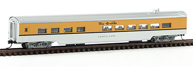 Con-Cor 40283 N Denver & Rio Grande Western 85' Smooth-Side Diner Car