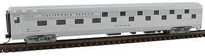 Con-Cor 41312 N California Zephyr Budd 85' Corrugated-Side 24-8 Slumbercoach Car