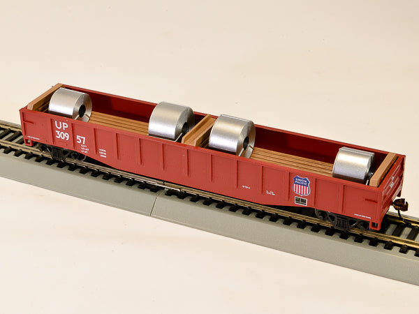 Con-Cor 92101 HO Union Pacific 54ft Gondola with Stainless Steel Coils Loads #1