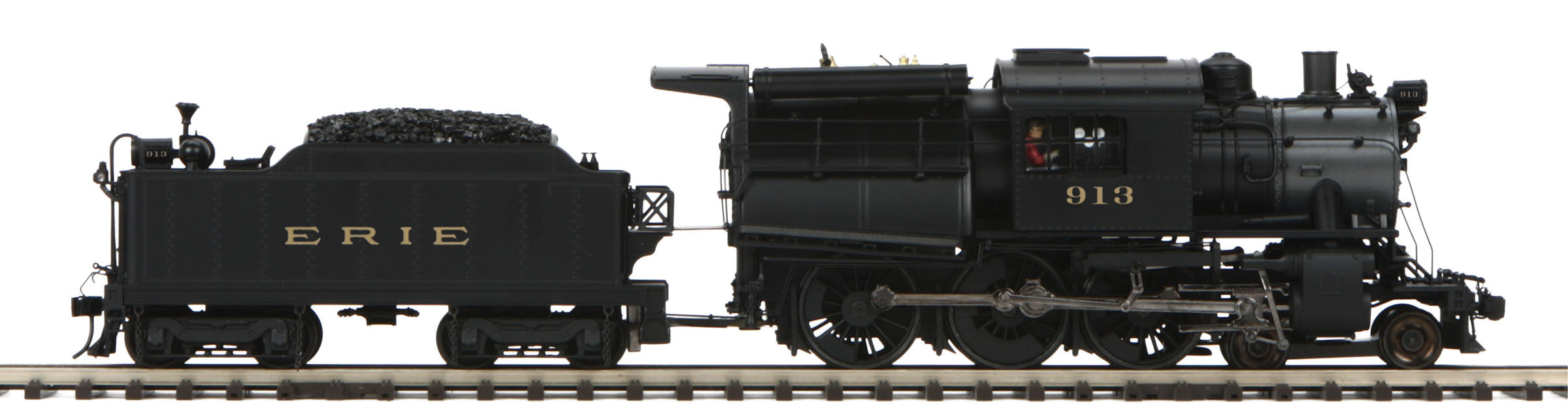 MTH 22-3663-2 O Erie 4-6-0 Camelback Steam Engine w/Proto-Sound