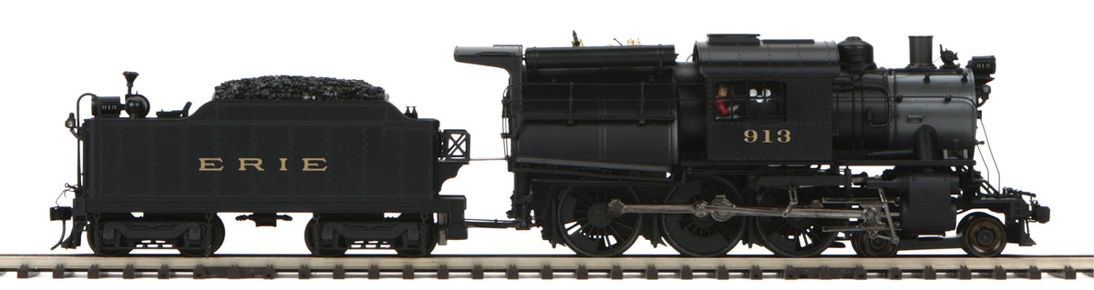 MTH 22-3663-2 O Erie 4-6-0 Camelback Steam Engine w/Proto-Sound 3.0 #913