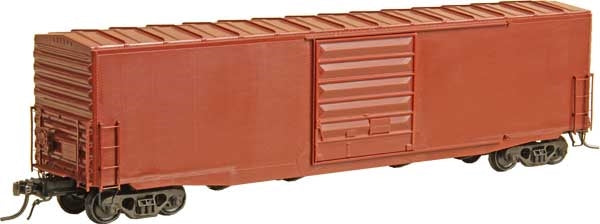 Kadee 4116 HO Undecorated 50' PS-1 Hydrocushion 10' Door Boxcar w/o Roof Walk
