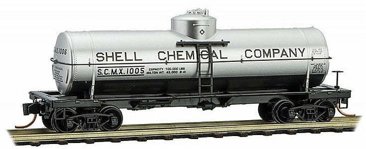 Micro Trains 06500921 N Shell Oil Company 39' Single Dome Tank Car #1005