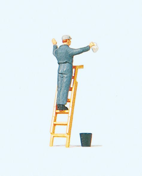 Preiser 28048 HO Clearing The Carriage Figure