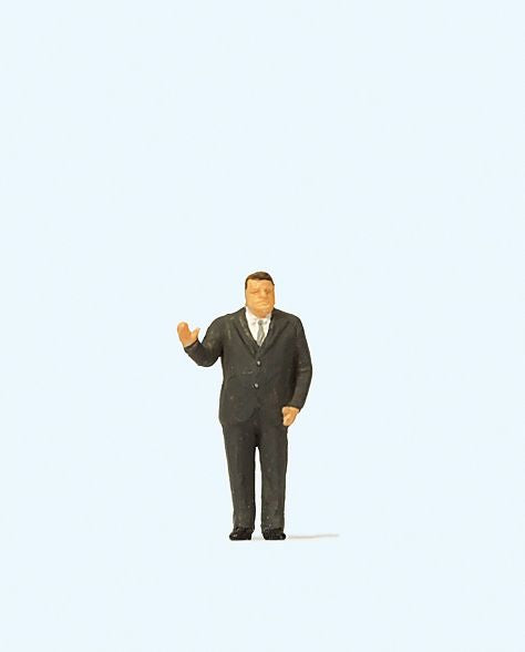 Preiser 28101 HO Politician Franz Josef Strauss Figure