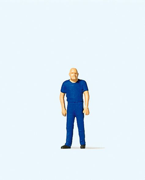 Preiser 28189 HO Fireman on Standby Figure