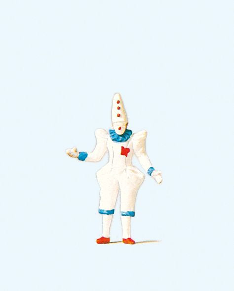 Preiser 29038 HO White Clown Figure