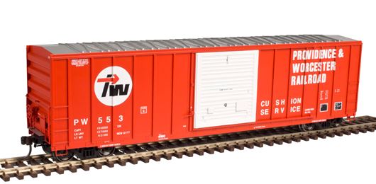 Atlas 20003918 HO Providence & Worcester FMC 5347 Single-Door Boxcar #553