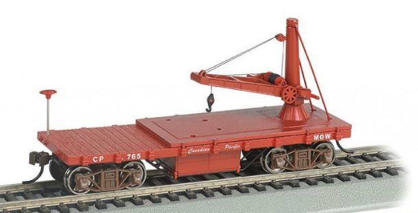 Bachmann 16417 HO Canadian Pacific Derrick Car