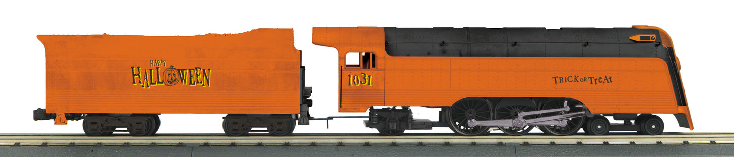 MTH 30-1703-1 O Halloween 4-6-2 Crusader Steam Engine with Proto-Sound 3.0 #1031