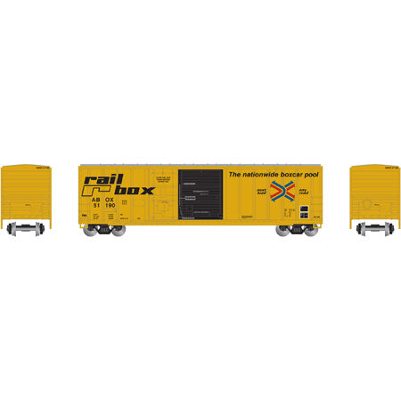 Athearn 87184 HO Railbox/Early 50' FMC Combo Door Box Car RTR #51190