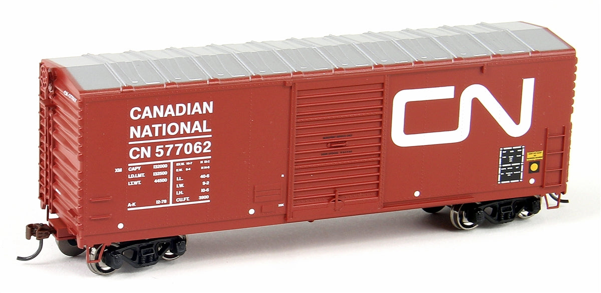 Athearn 14608 HO Scale Canadian National 40' Modern Box Car #577062