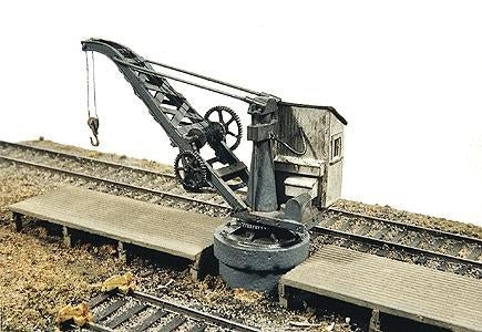 JL Innovative Design 391 HO Brownhoist Industrial Pillar Crane & Dock Decks Kit