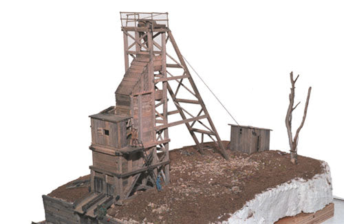 JV Models 1019 N Scale Burnt River Mining Co. Building Kit
