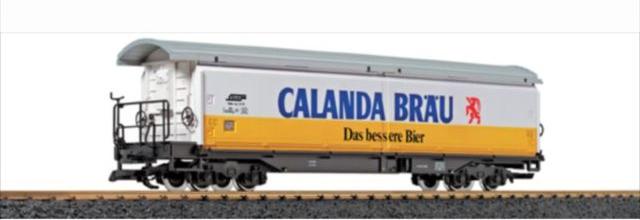 LGB 40575 Calanda Brau Sliding Wall Car