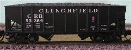 Bluford Shops 65071 N Clinchfield 8-Panel 2-Bay Single Hopper