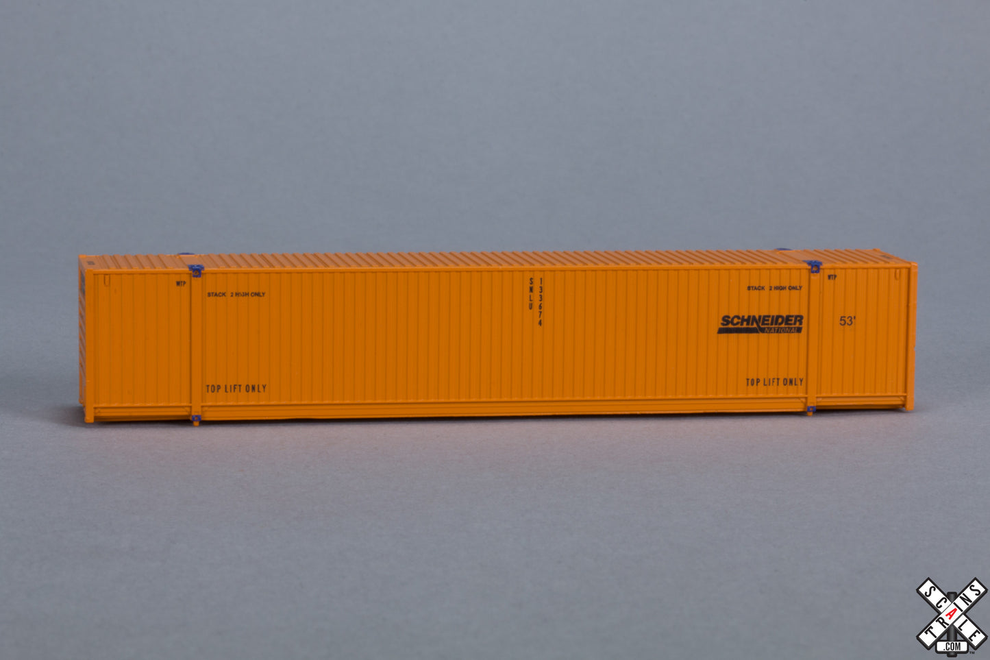 Scale Trains 10276 N Schneider CIMC 53’ Corrugated Dry Container #1 (Pack of 3)