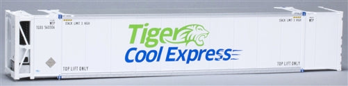 Scale Trains SXT10126 HO Tiger Cool Express CIMC 53’ Reefer Container with Sound