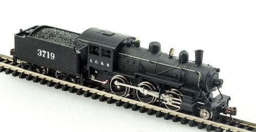 Model Power 87618 N Illinois Central 2-6-0 Mogul - Standard DC