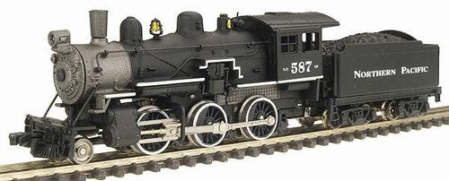 Model Power 87606 N Northern Pacific Steam 2-6-0 Mogul - Standard DC