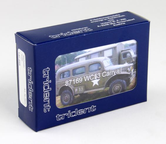 Trident Miniatures 87169 HO Dodge WC53 Carryall Kit