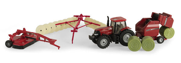 Ertl 44078 1:64 Case IH Haying Playset