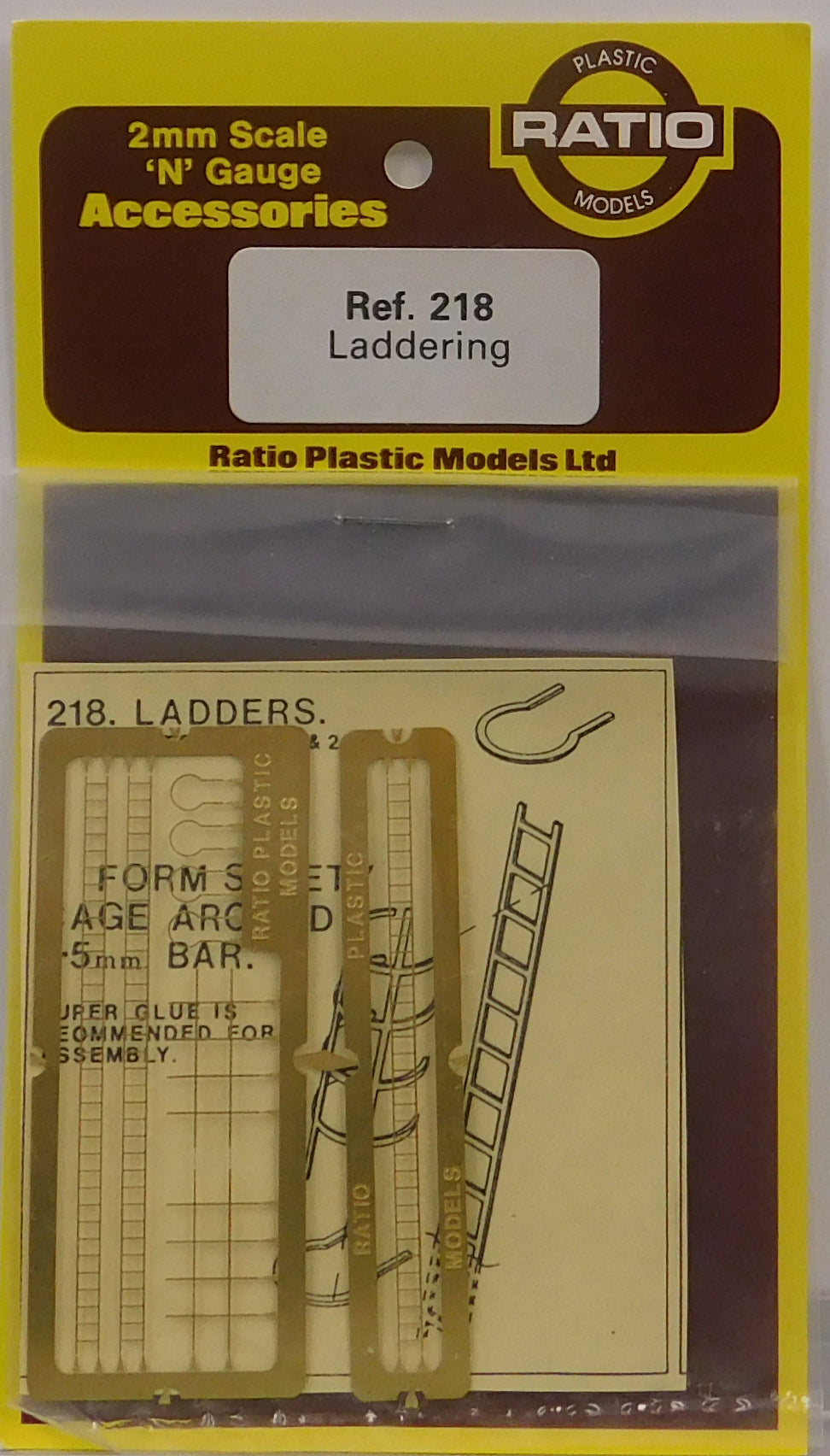 Ratio 218 N Brass Etched Laddering