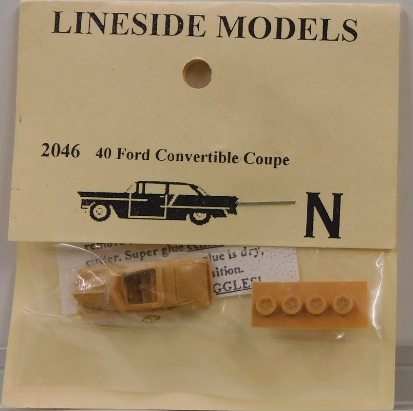 Lineside Models 2046 1940 Ford Convertible Coupe