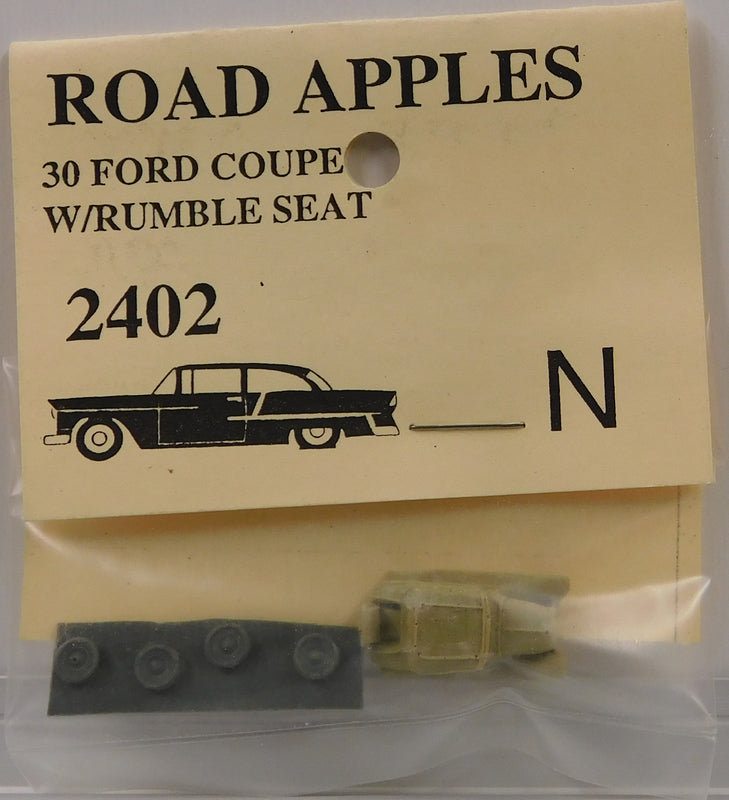 Road Apples 2402 N 1930 Ford Coupe with Rumble Seat