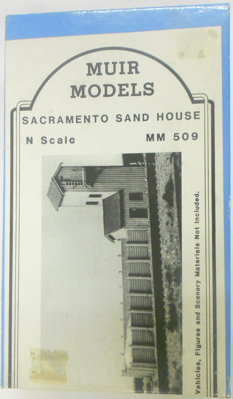 Muir Models 509 N Scale Sacremento Sand House Building Kit