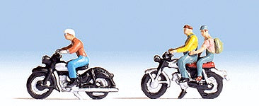 Noch 36905 N Motorcyclists withSidecar