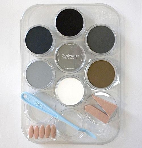 PanPastel PP30702 Ultra Soft Artist Pastel 9 ml (Set of 7)