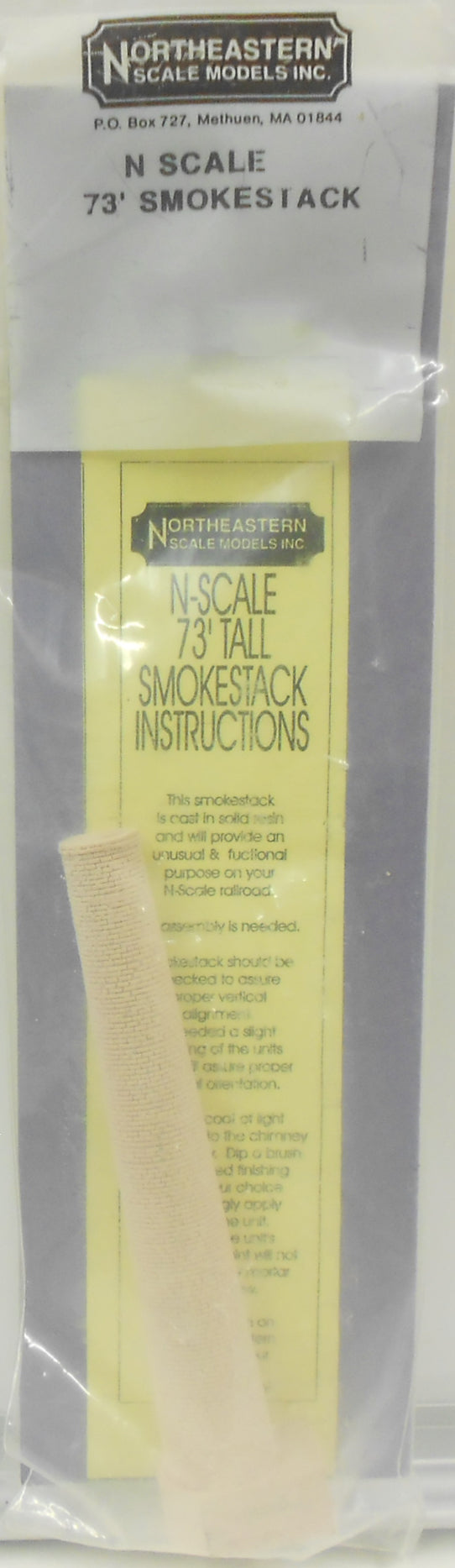 Northeastern Scale Models 520-20101 73' Tall Smoke Stack