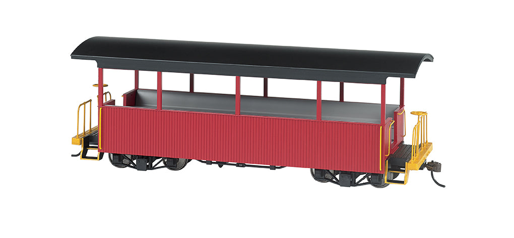 Bachmann 26004 On30 Burgundy with Black Roof Excursion Car