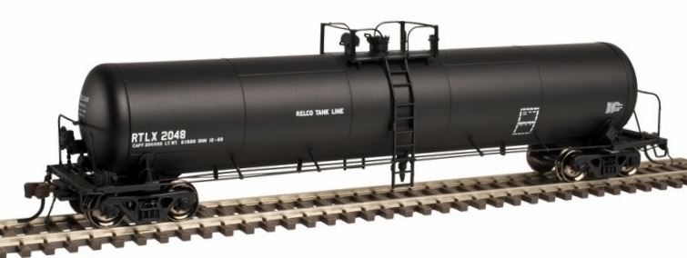 Atlas 50002453 N Relco Tank Line RTLX 20,700-Gallon Tank Car #2048