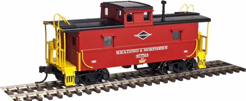 Atlas 20003686 HO Reading & Northern Cupola Caboose Car #477514