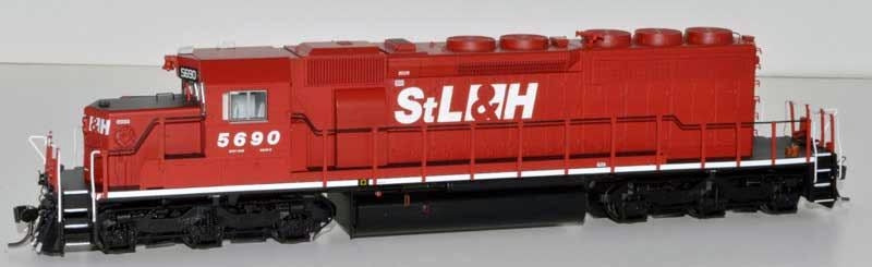 Bowser 24512 HO St Lawrence & Hudson GMD SD40-2 Diesel Loco LokSound/DCC #5690