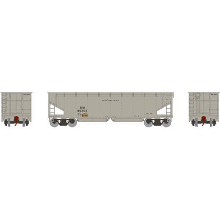 Athearn 14524 HO MOW 40' Offset Ballast Hopper w/Load RTR #96358