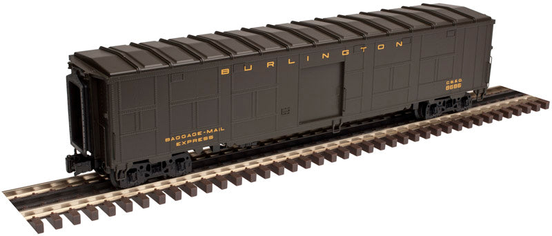 Atlas 3007707 O Burlington Troop Express Box Car - 3 Rail