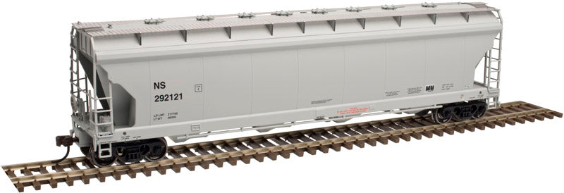 Atlas 20003776 HO Norfolk Southern Pressureaide Centerflow Hopper Car #291121