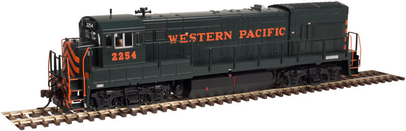 Atlas 10002174 HO Western Pacific U23B Low Nose Locomotive #2256
